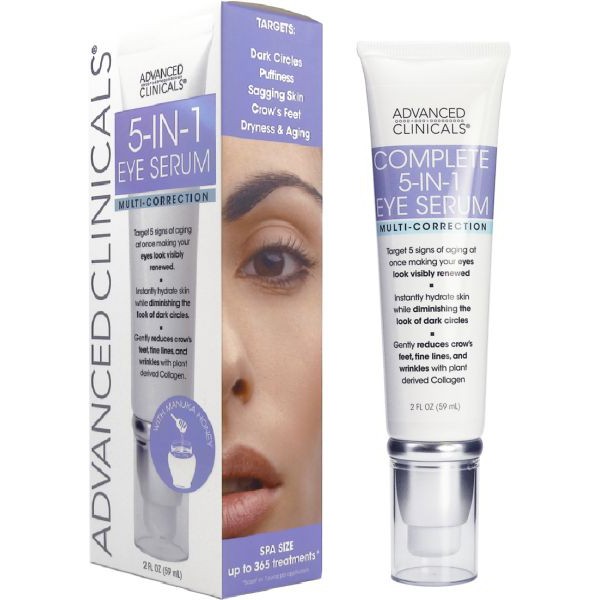 advanced clinicals complete 5 in 1 eye serum