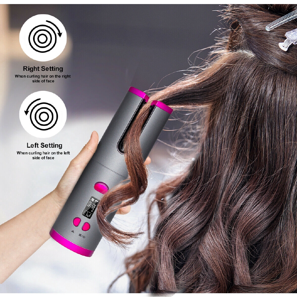 battery powered curling iron