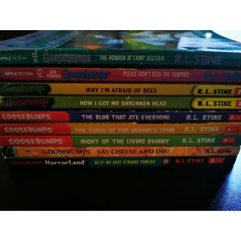 Goosebumps by RL Stine | Shopee Philippines