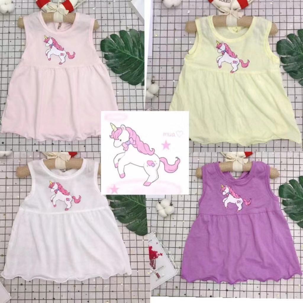 unicorn baby dress