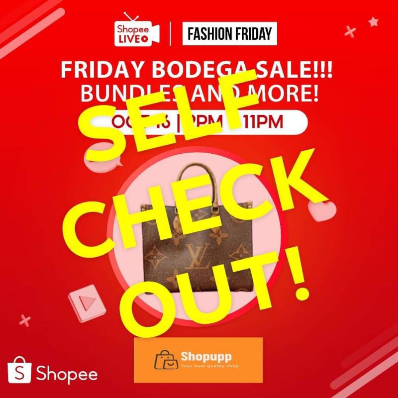 SELF CHECK  OUT  SUPER SALE Shopee  Philippines