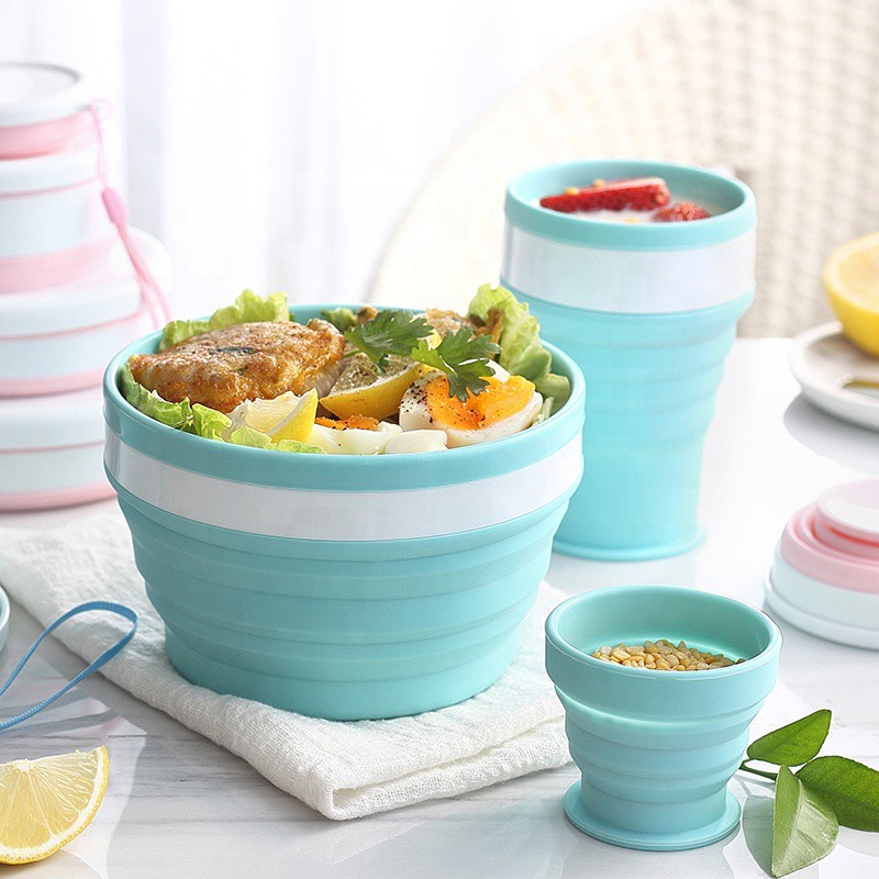 Silicone Collapsible Foodgrade Bowls Shopee Philippines