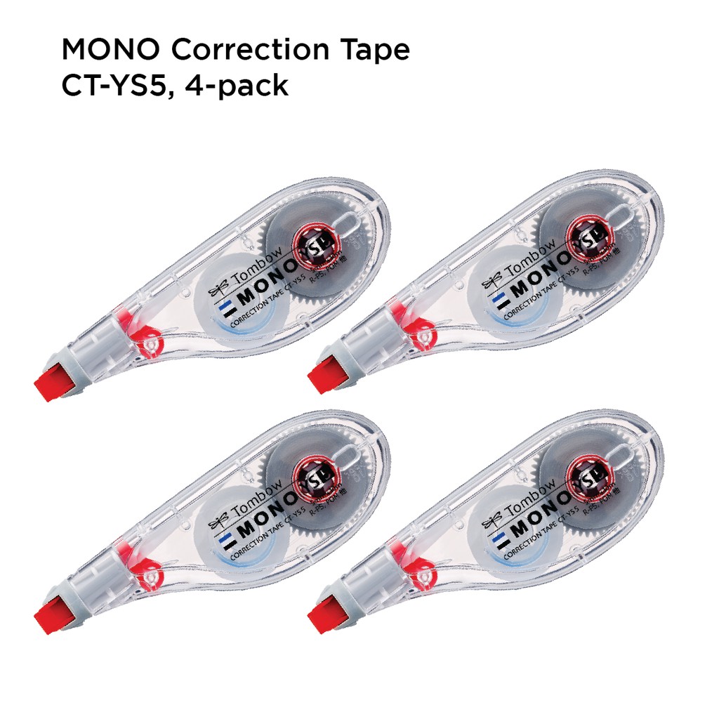 Tombow MONO Correction Tape 5mm x 10m 4Pack Shopee Philippines