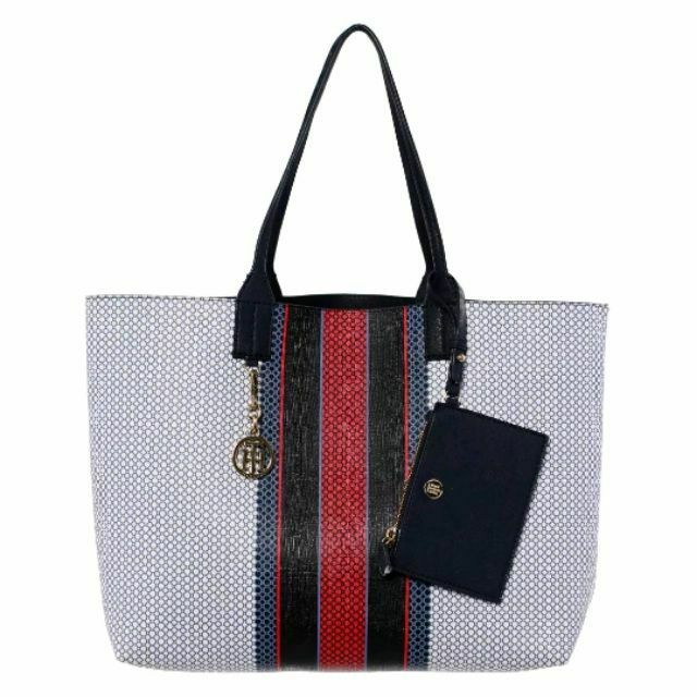 tommy hilfiger reversible tote bag