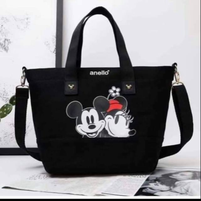 anello sling bag black