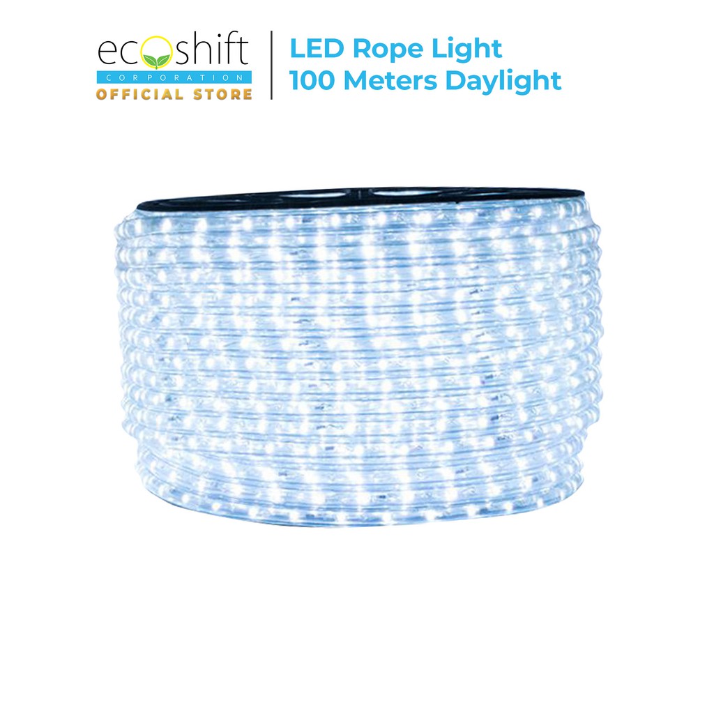 Ecoshift LED Rope Light 100 Meters Daylight Shopee Philippines