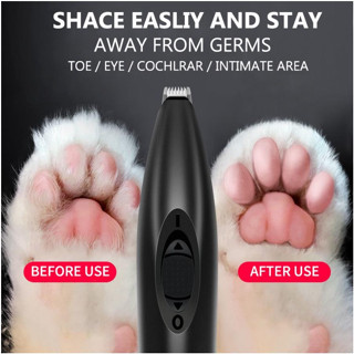 Electric Pet Clippers Cats Dog Foot Hair Trimmer Pet Paw Hair Clipper Shaver Grooming Machine