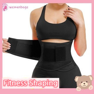 Ready Stock】✿WB✿Waist Trainer Corset Sport Slimming Girdle Belt Exercise  Workout Gym Body Shaper