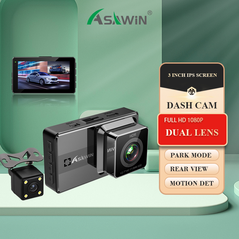 front and back dashcams