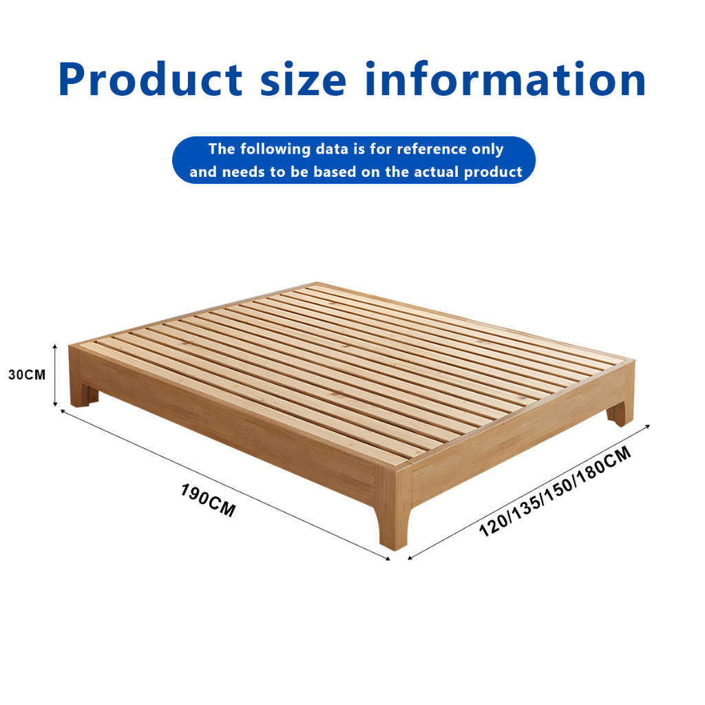 Dremae Solid wood bed frame Family bedstead Single/Double/Queen/King size Bed Bedroom Furniture senior bedding - Image 8