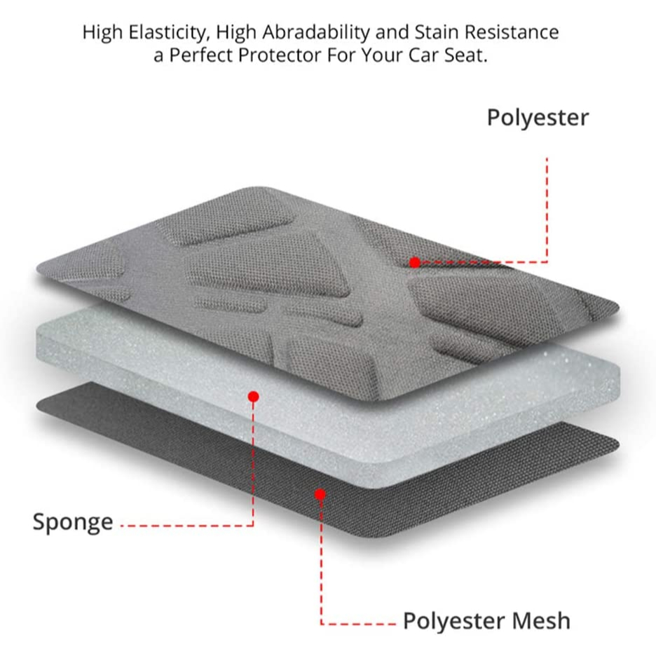 SuperAuto Car Seat Covers For Suzuki Full Set Car Seat Protector Car Interior Accessories - Image 4