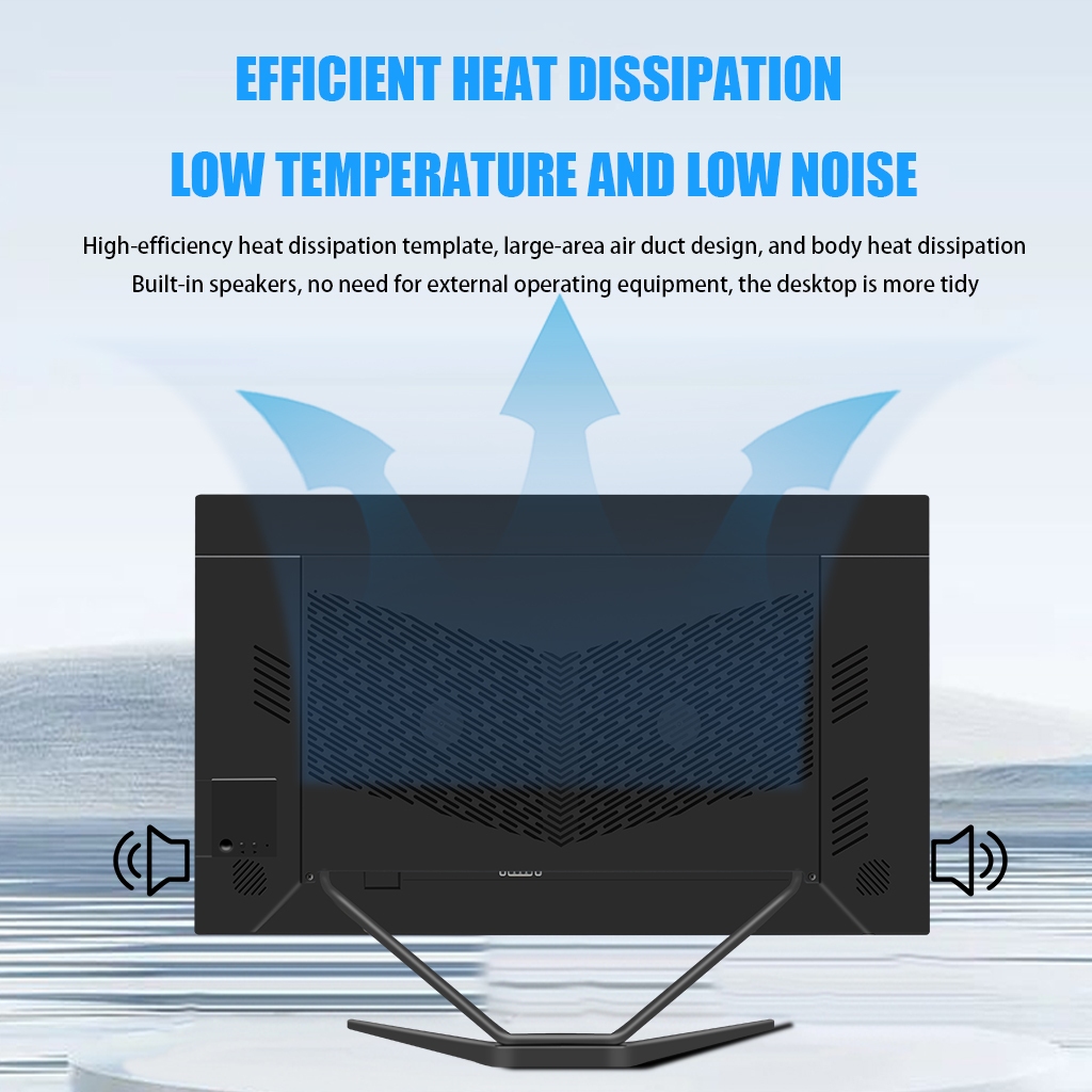 HVLANYN All In One PC Y1 Desktop Computer 24 Inch Intel Core N5095 8G RAM 256G SSD - Image 6