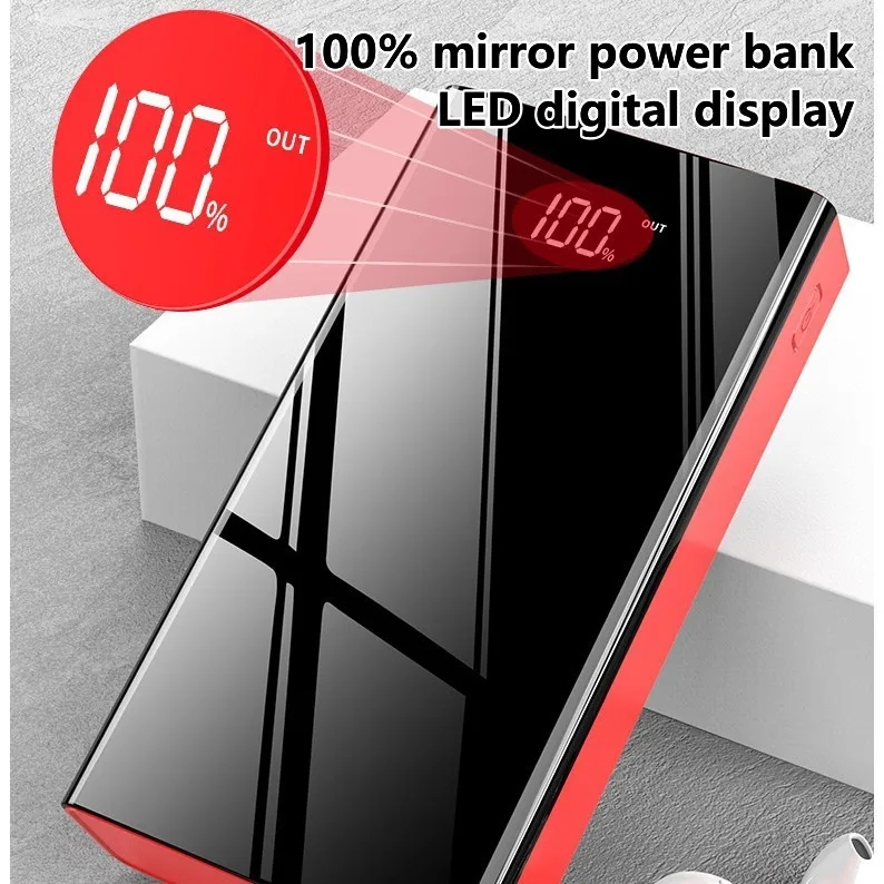 power bank 150000mAH powerbank type c with led light 2 Input 4 Output powerbank for iphone buy 1 take 3 gift - Image 4