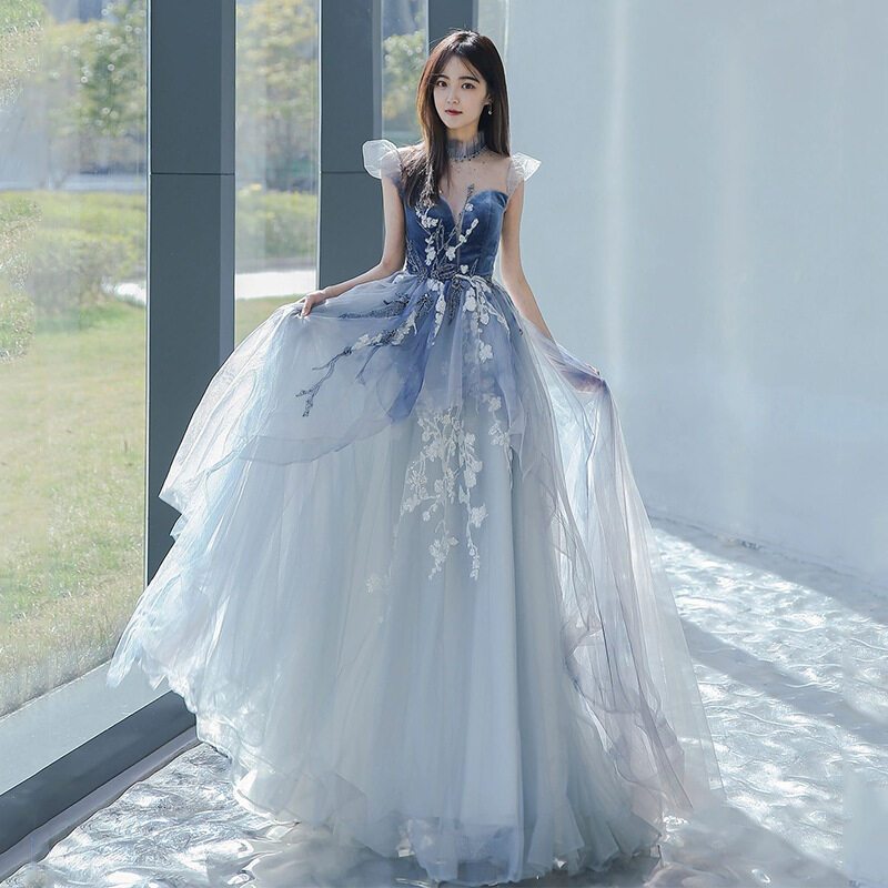 a line skirt prom dresses Aqua Size:Ivory size 10 Cut-Out Ultra-Shiny Maxi Silk Navy Blue Chanel dress