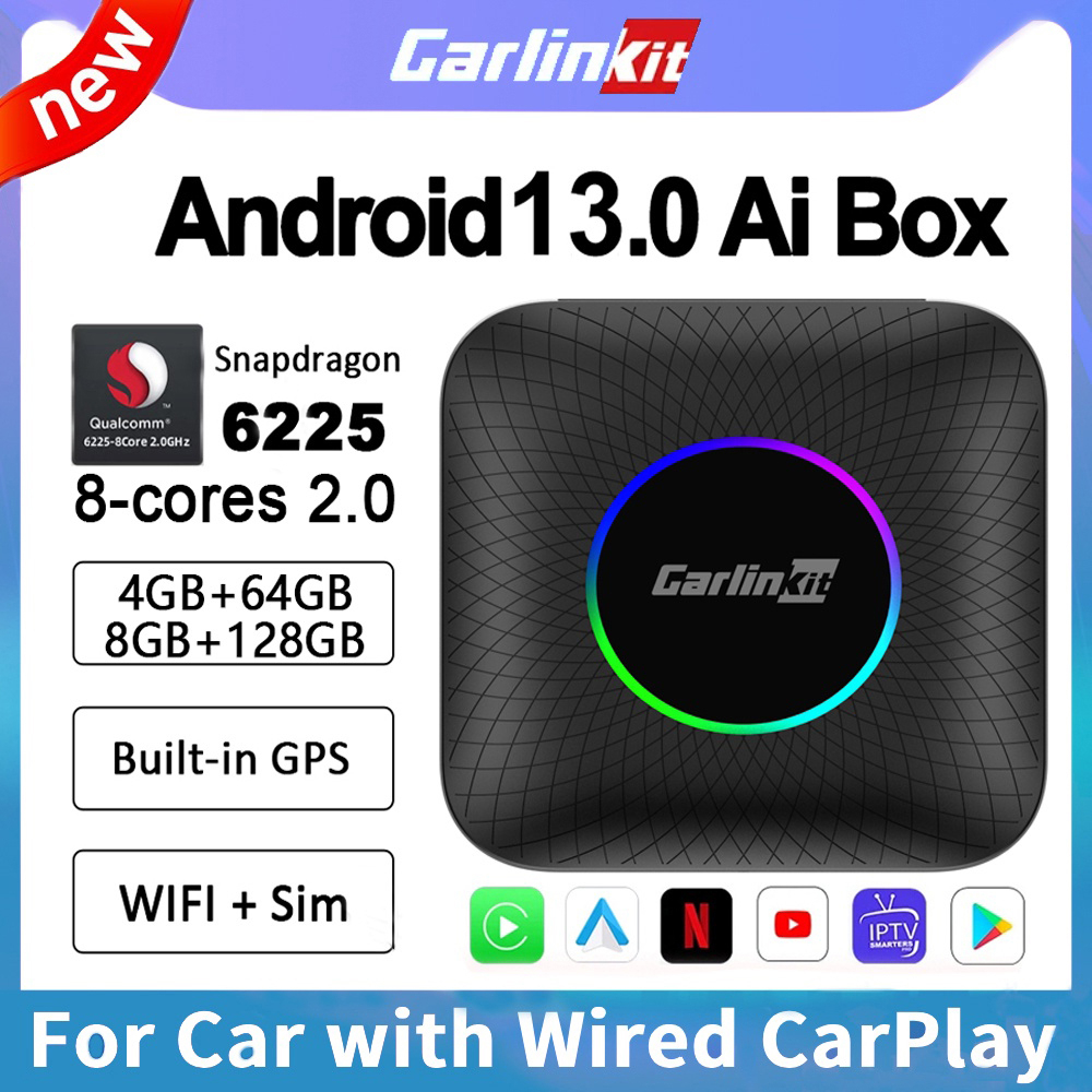 4【技適対応】CarlinKit Tbox Ambient 8GB+128GB