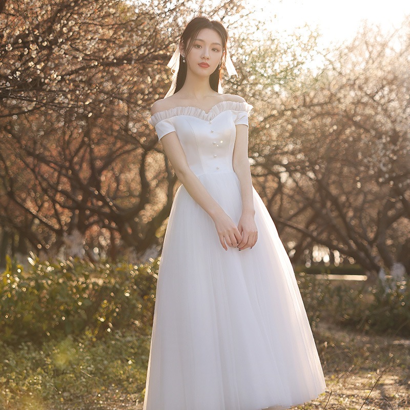 Dress for debut simple hot sale