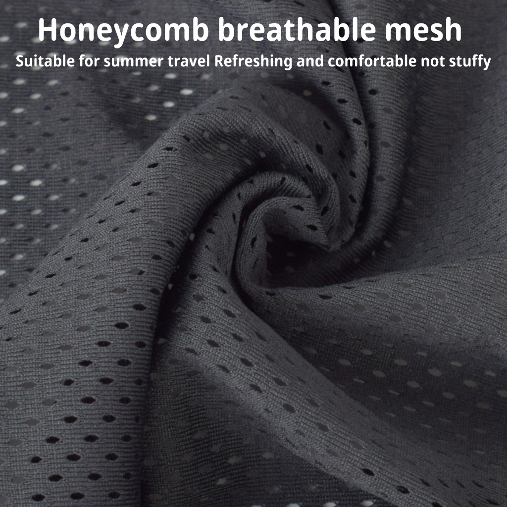 CUBY Summer Breathable Mesh Baby Wrap Carrier Newborn to Toddler - Stretchy Baby Wraps Carrier - Baby Sling - Hands-Free Baby Carrier Wrap - Baby Carrier Sling - Baby Carrier Newborn to Toddler 15KG — view 6