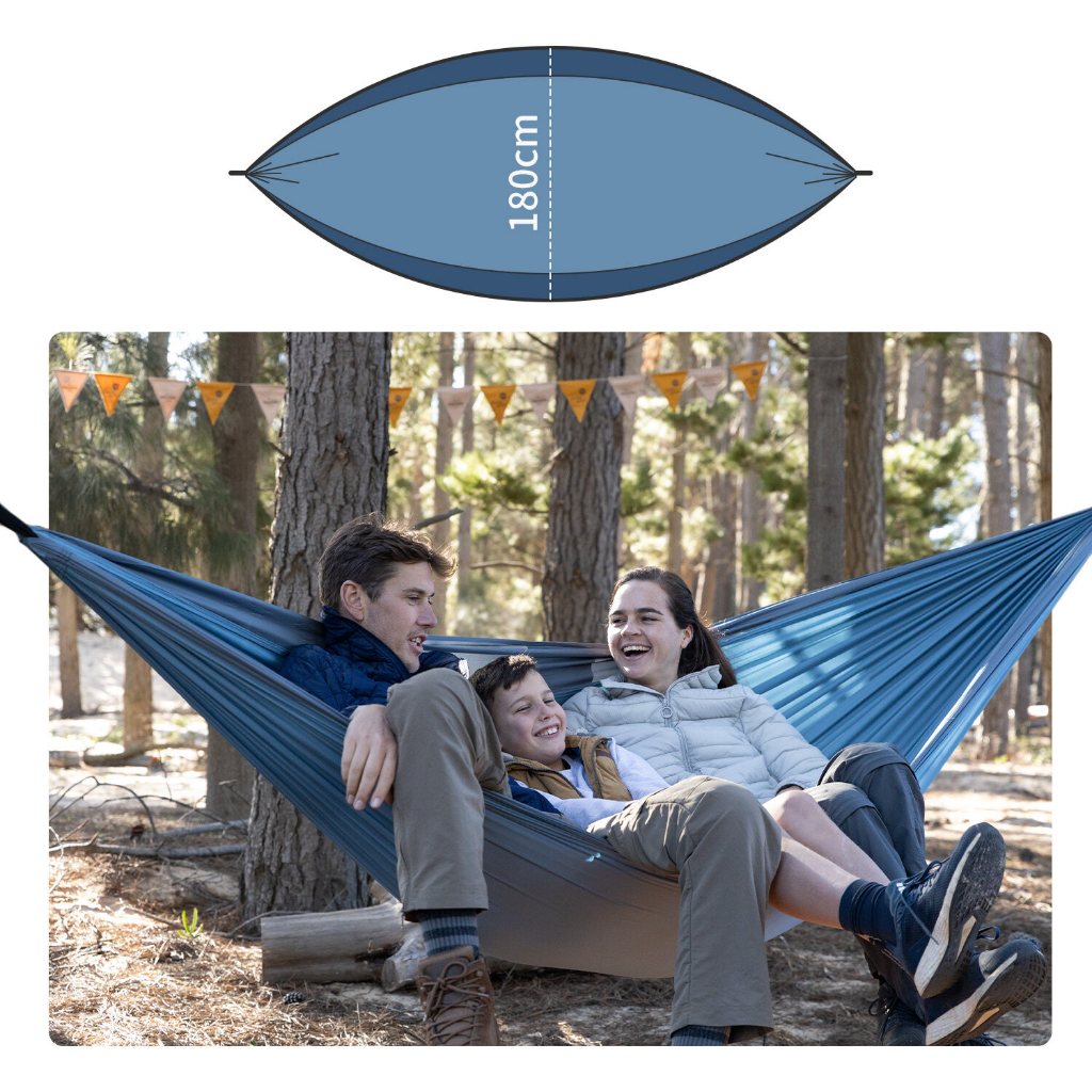 Naturehike hammock ultralight portable outdoor swing anti-rollover summer outdoor camping Hammock Max load bearing 200KG - Image 5