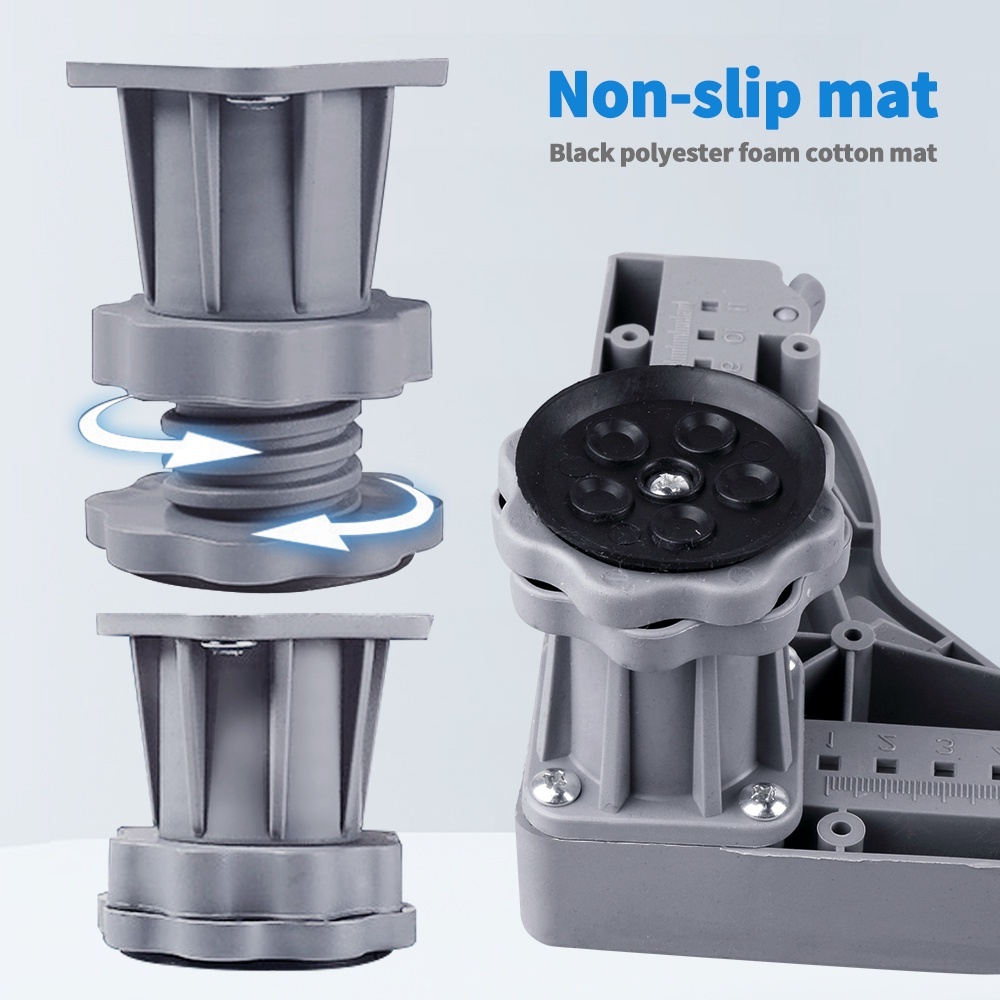 Washing Machine Stand Refrigerator Stand  With Wheel Heavy Duty Special Adjustable Base - Image 3