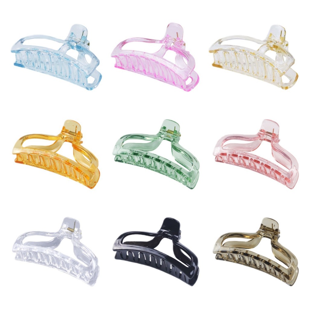 Hair Clip Transparent Hair Clip Hair Clip Hair Clip New Style Hair Clip Girl Fresh Style Headdress Ingot Shark Clip