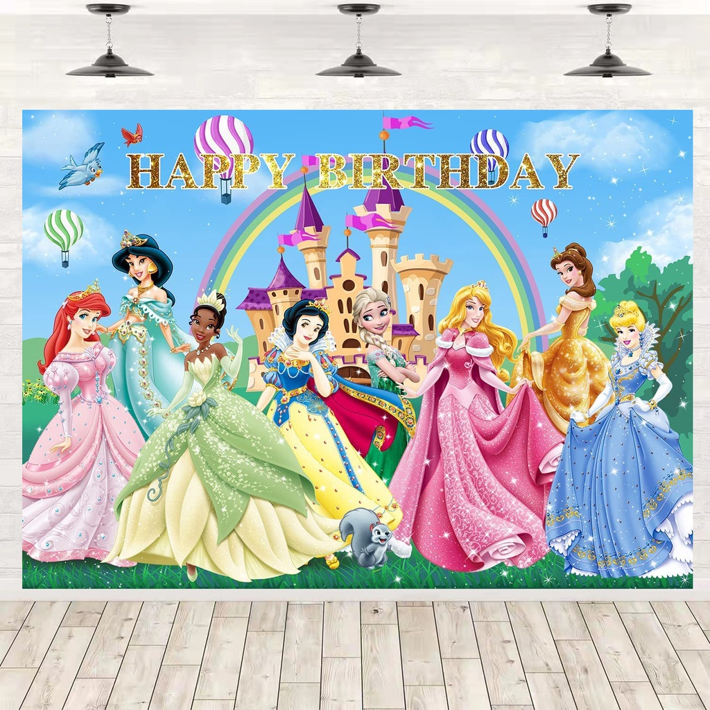 Disney Princess Birthday Background The Enchanted Palace | A Beautiful