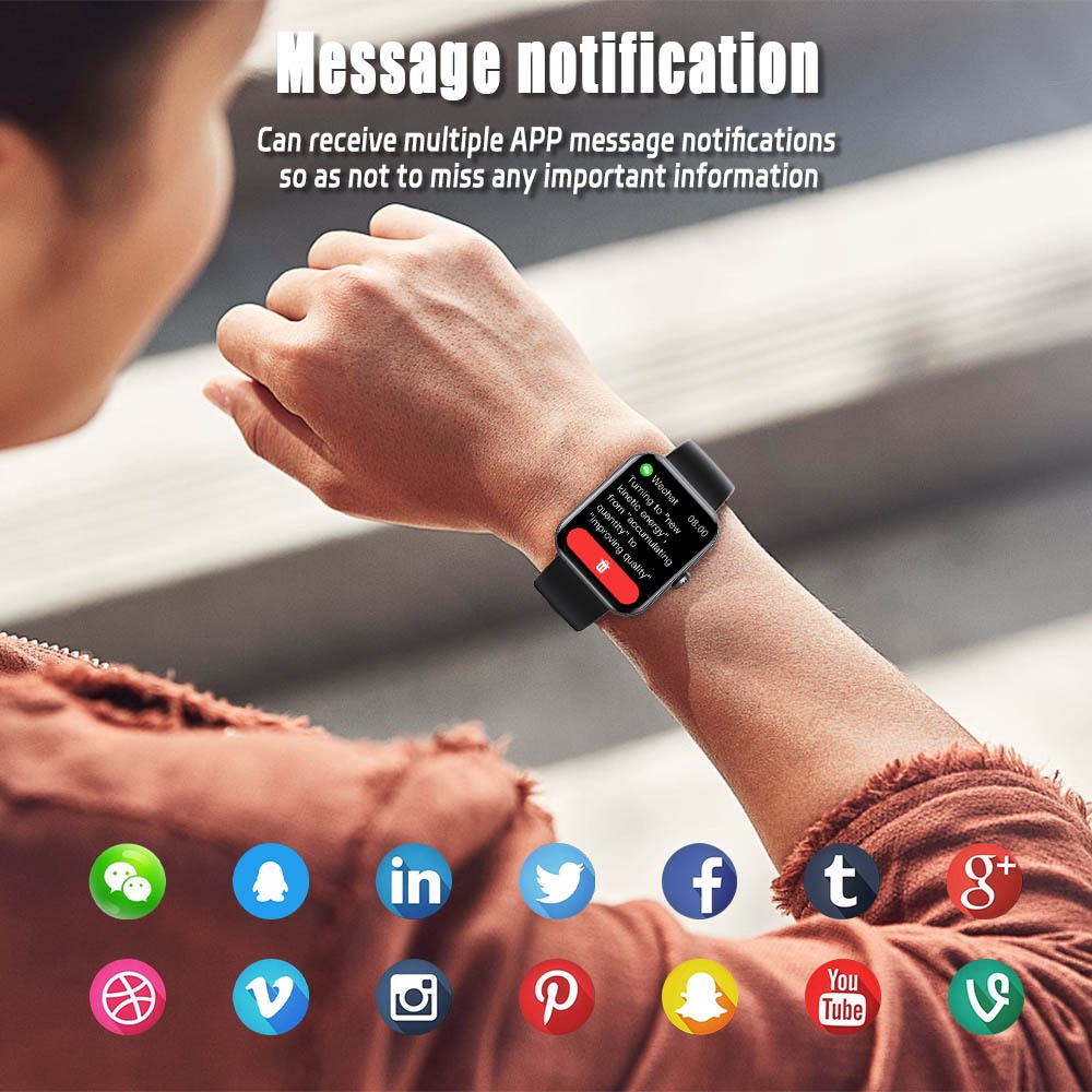 FILIEKEU smart watch for men blood sugar blood pressure monitoring watches waterproof sports fitness smartwatch for woman - Image 7