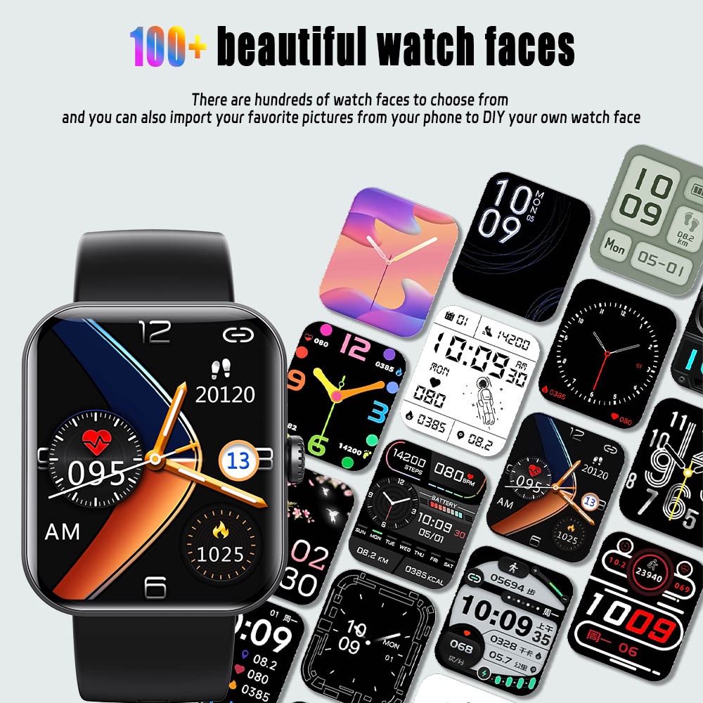 FILIEKEU smart watch for men blood sugar blood pressure monitoring watches waterproof sports fitness smartwatch for woman - Image 8