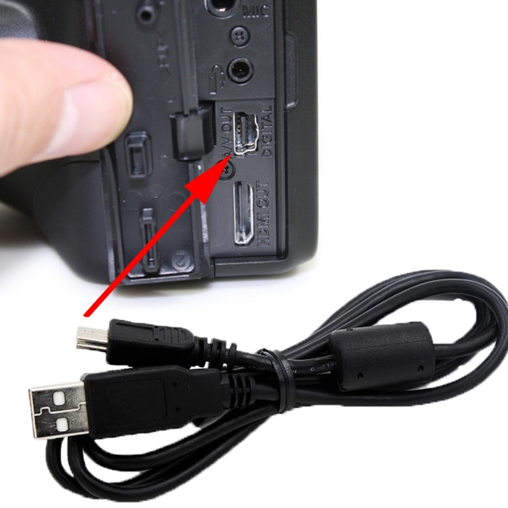 5Pin T-port USB cable For SLR camera data line For Canon 5D 7D 10D 20D 60D 70D 80D 100D 200D 450D 500D 550D 600D 650D 700D 1100D 1200D 1300D 1500D 3000D 4000D 77D 5D2 5D3 Camera