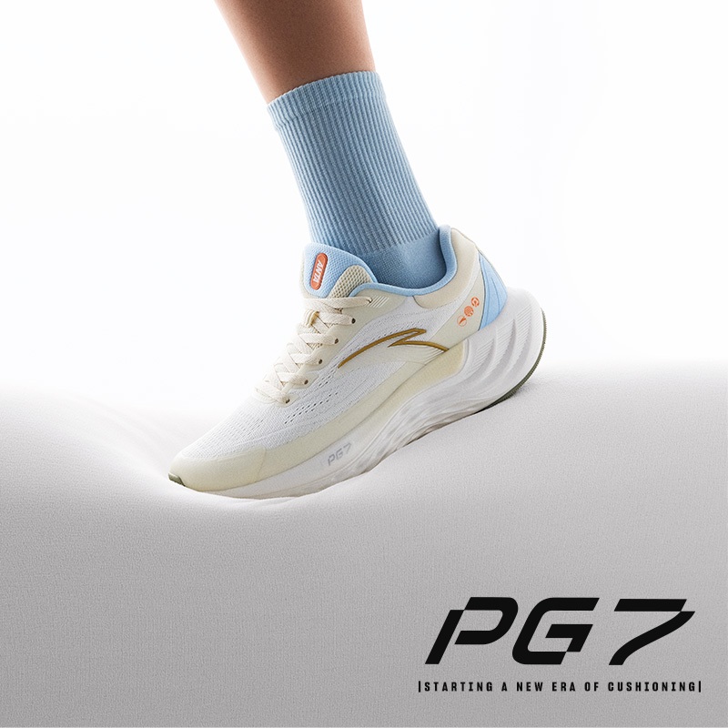 ANTA Women Travel PG 7 Running Shoes 2E Widefoot Shock Absorption Sport Sneakers 122435546 - Image 2