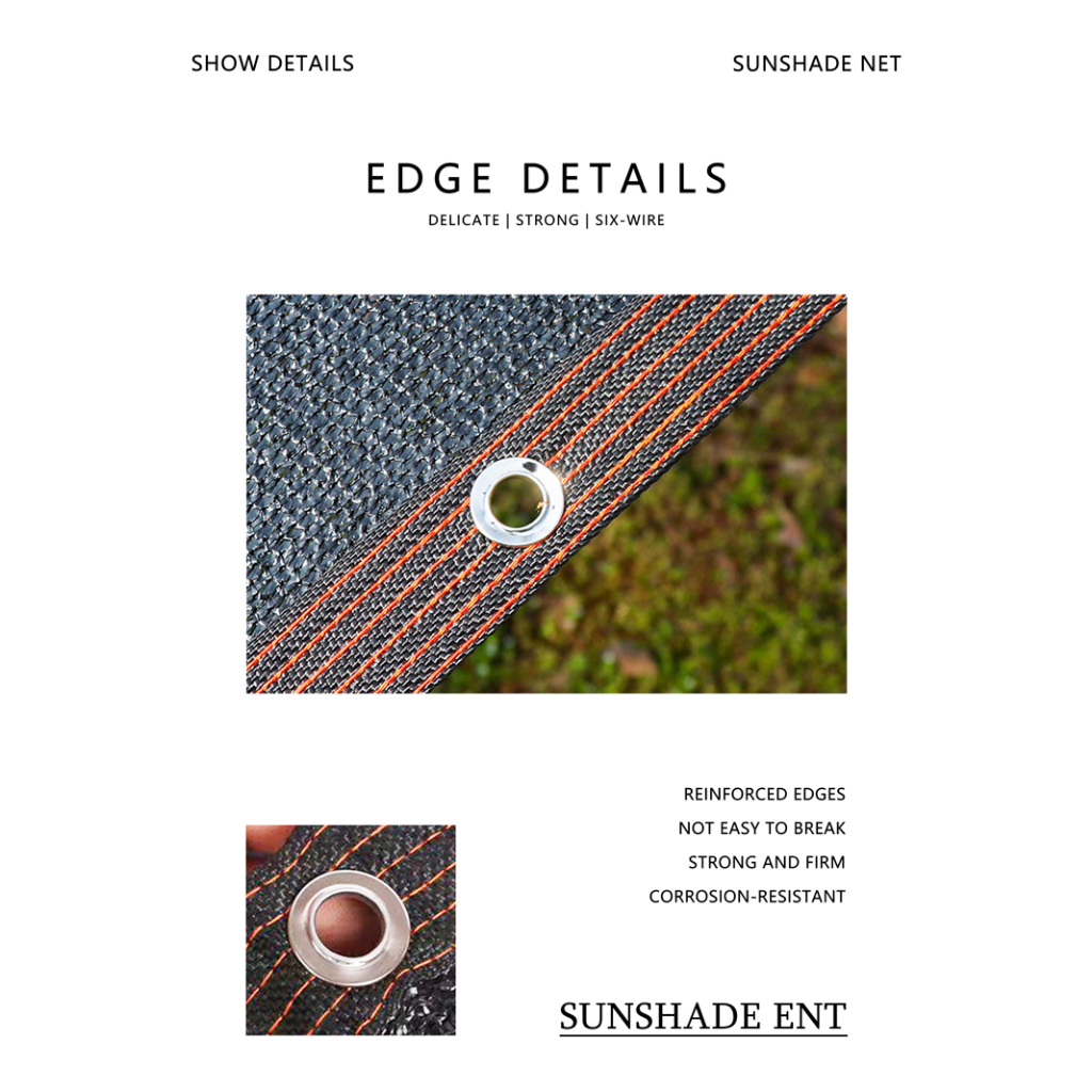 Outdoor Garden Net Anti UV Protection Sunshade Net Greenhouse Cover Shading Net Shade For Plants Sun - Image 7