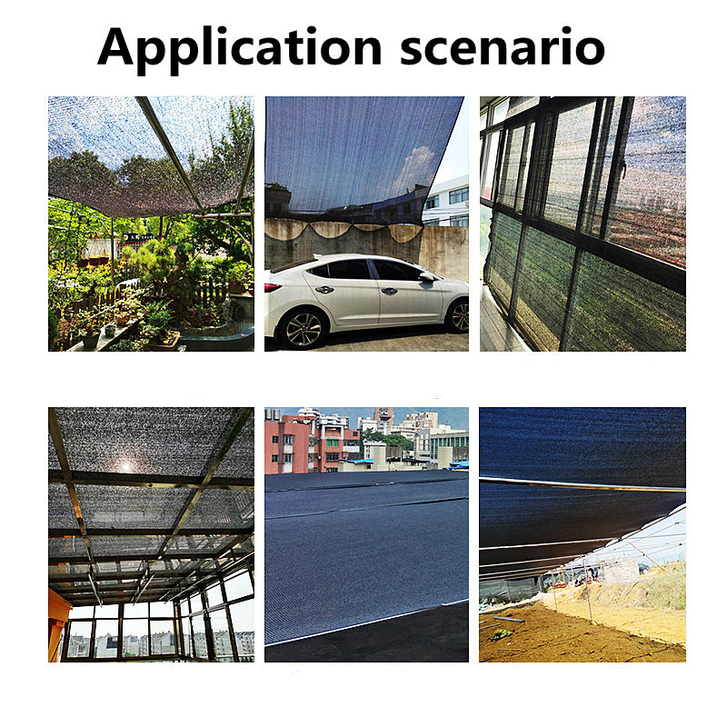 Outdoor Garden Net Anti UV Protection Sunshade Net Greenhouse Cover Shading Net Shade For Plants Sun - Image 2