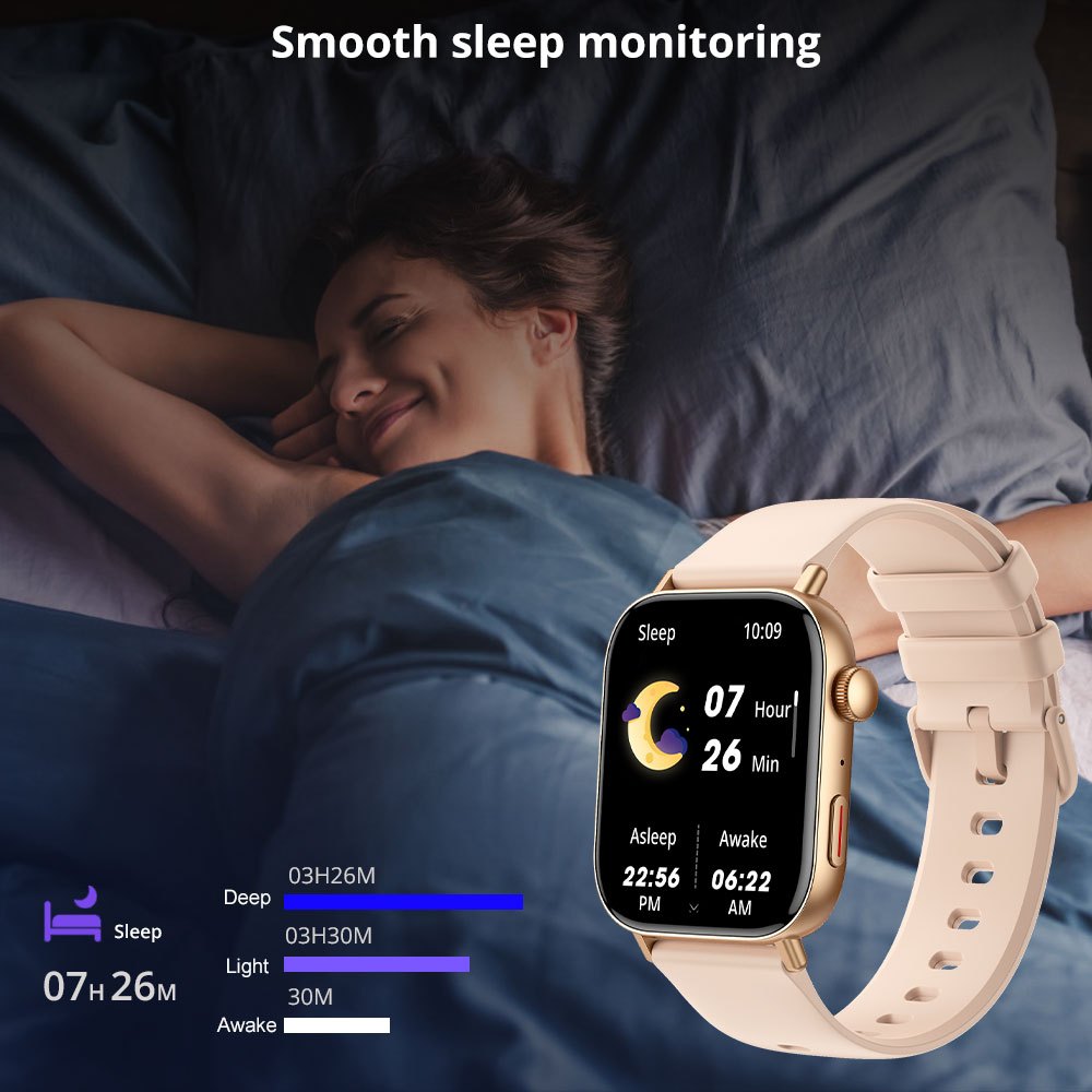 COLMI C8Max Smart watch Bluetooth call Accurate sleep monitoring AI Assistant IP68 waterproof sport watch - Image 5