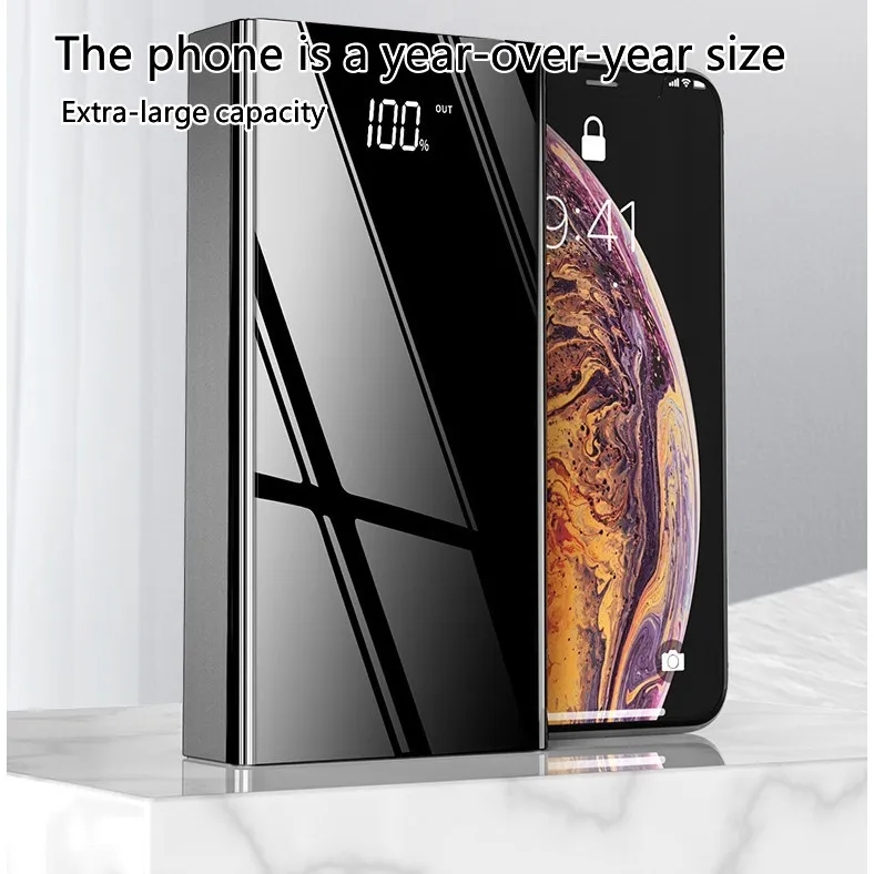 power bank 150000mAH powerbank type c with led light 2 Input 4 Output powerbank for iphone buy 1 take 3 gift - Image 5