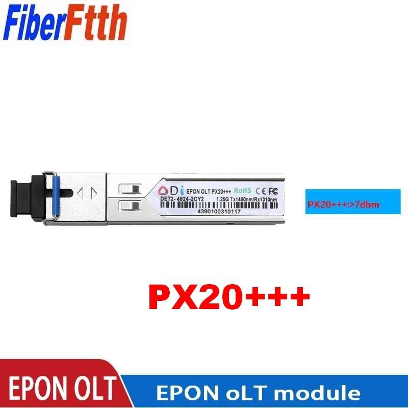 Hioso EPON OLT 2PON Ports FTTH CATV OLT with 2pcs Px20+++ 9DB PON MODULE - Image 8