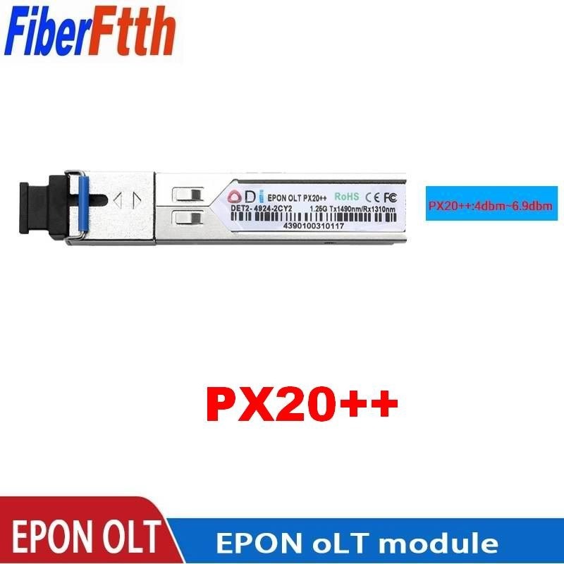 Hioso EPON OLT 2PON Ports FTTH CATV OLT with 2pcs Px20+++ 9DB PON MODULE - Image 7