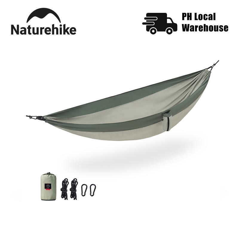 Naturehike hammock ultralight portable outdoor swing anti-rollover summer outdoor camping Hammock Max load bearing 200KG