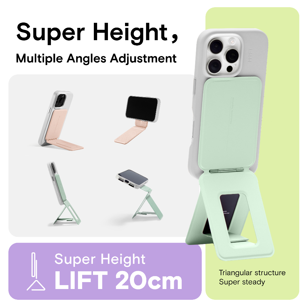 MOFT Snap Invisible Phone Tripod Stand MOVAS™ Magnetic Phone Stand Folding Holder for iPhone17/16/15/14/13/12 Series - Image 3