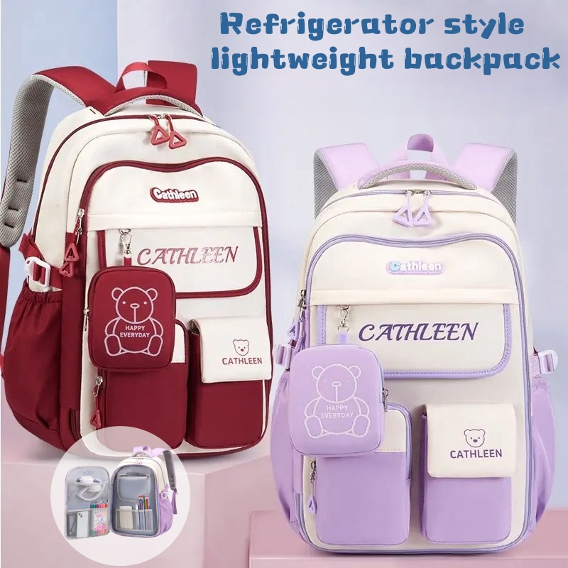 《Back to School Sales》 kids School Bag Spine Protection Load Reduction Large Capacity Children’s School Backpacks  Light weight Waterproof Primary Student Backpack  for Grades 1-6