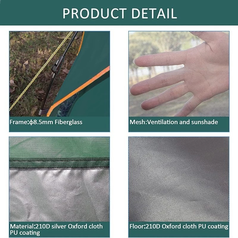 【COD】 Waterproof Automatic tent Pop Up Double Layers Camping Tent - Image 2