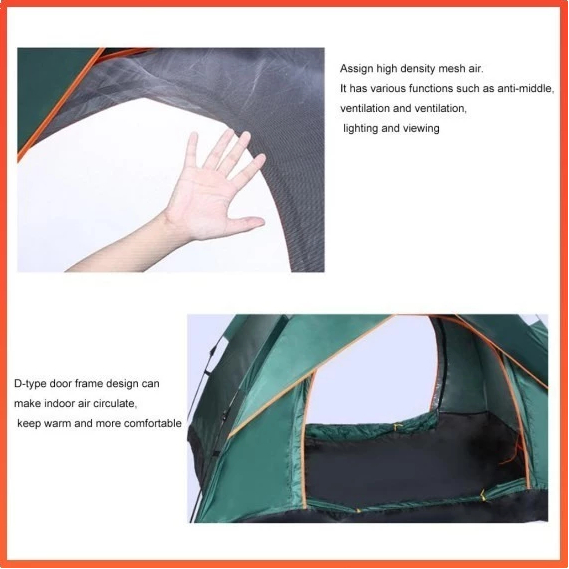 【COD】 Waterproof Automatic tent Pop Up Double Layers Camping Tent - Image 6