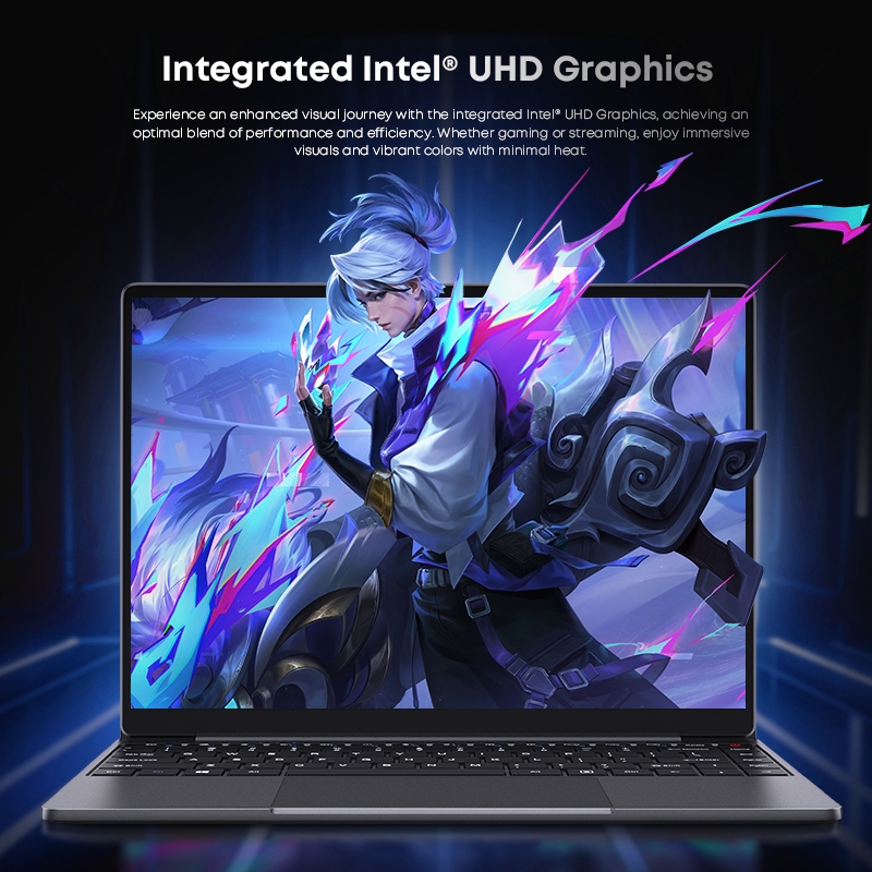 Chuwi Corebook X 2025 Laptop R5-7430U/i9-13900H 8Cores 14 inch FHD IPS Screen 32+1TB SSD WIFI 6 Windows 11 Gaming NoteBook PC - Image 7