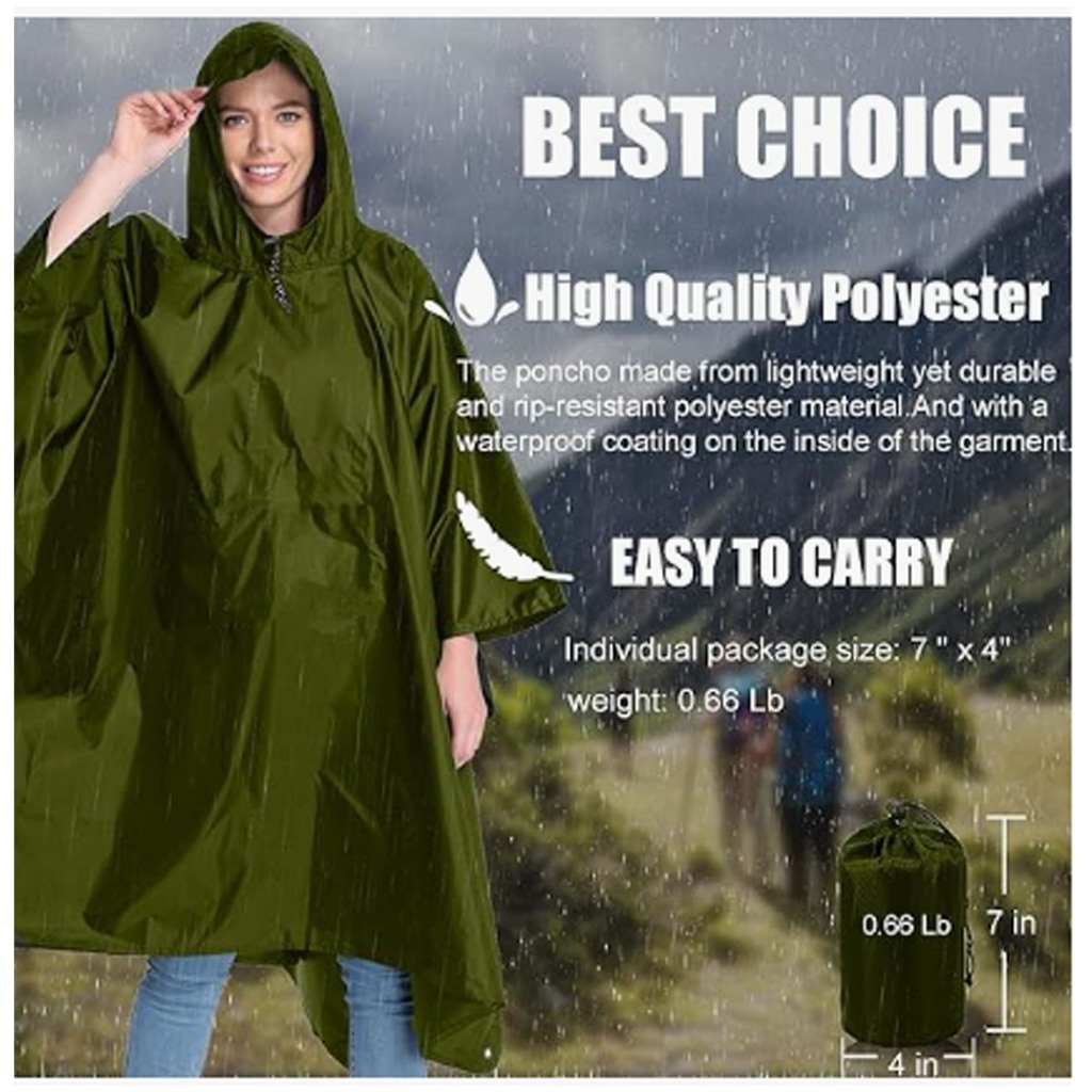 【Buy 1 take 1】H-885 Poncho Raincoat For Motorcycle Bicycle Poncho Makapal Kapote Raincoat High Quality Thickened Raincoat for Men Women - Image 2
