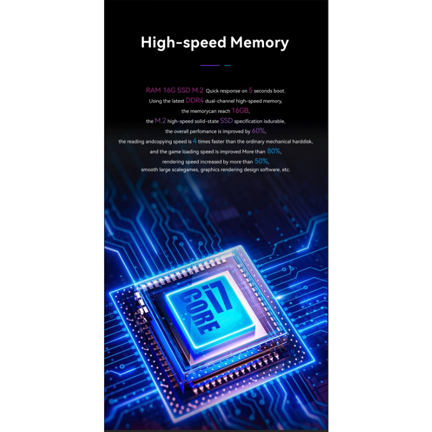 Lenovo Gaming Laptop Intel 13th Generation Core i7 Gamebook 15.6-inch Laptop DDR4 16GB RAM SSD 512GB Windows 11Backlit Keyboard Gamebook Laptop College Student Computer - Image 3