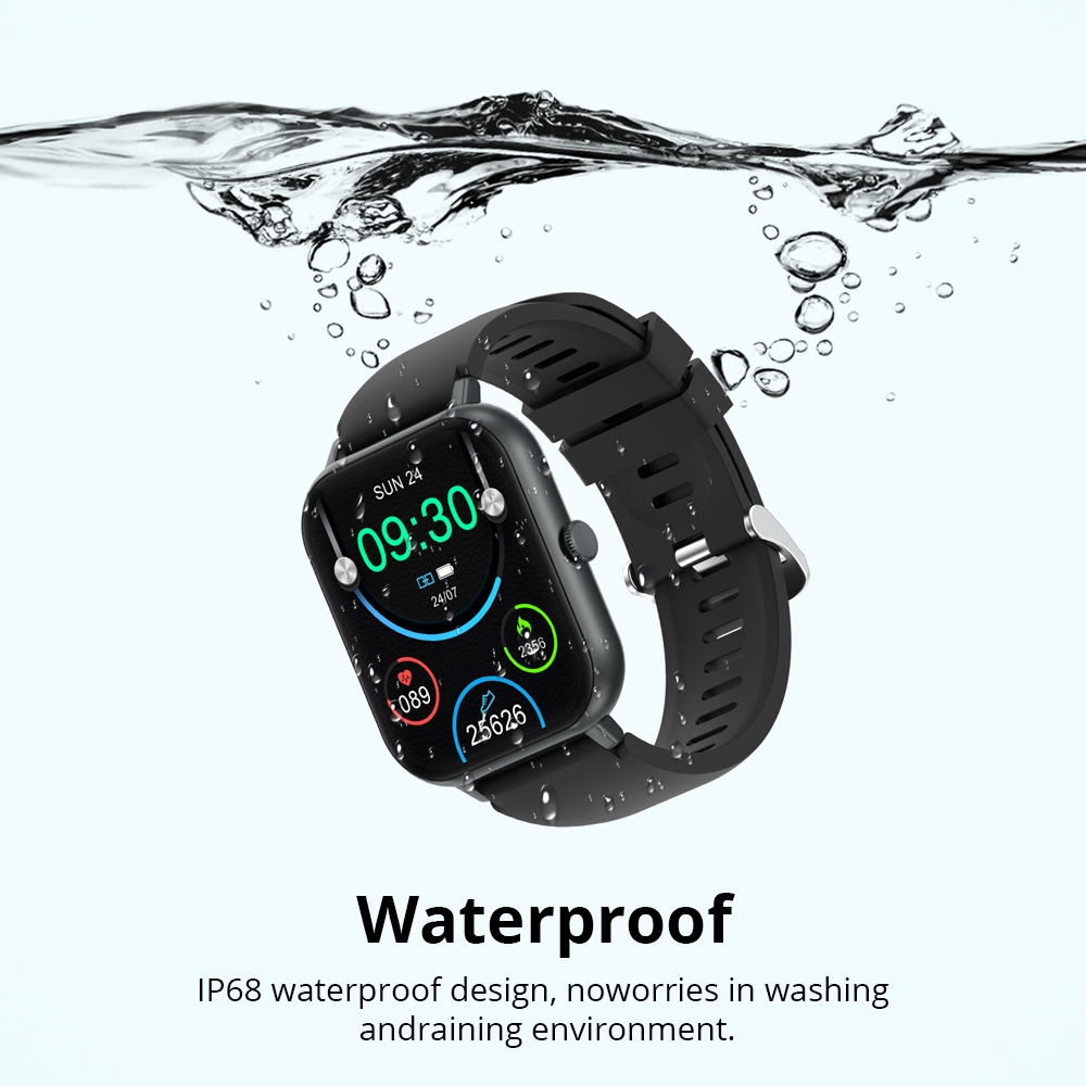 COLMI P20 PLUS SmartWatch Bluetooth Call IP68 Waterproof Heart Rate blood pressure Customize wallpaper Calculator - Image 7