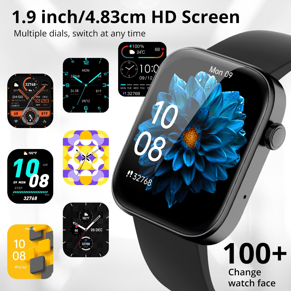 COLMI P71 Smart Watch Women Bluetooth Calling IP68 Waterproof Long Battery Life Blood Pressure Calculator - Image 6