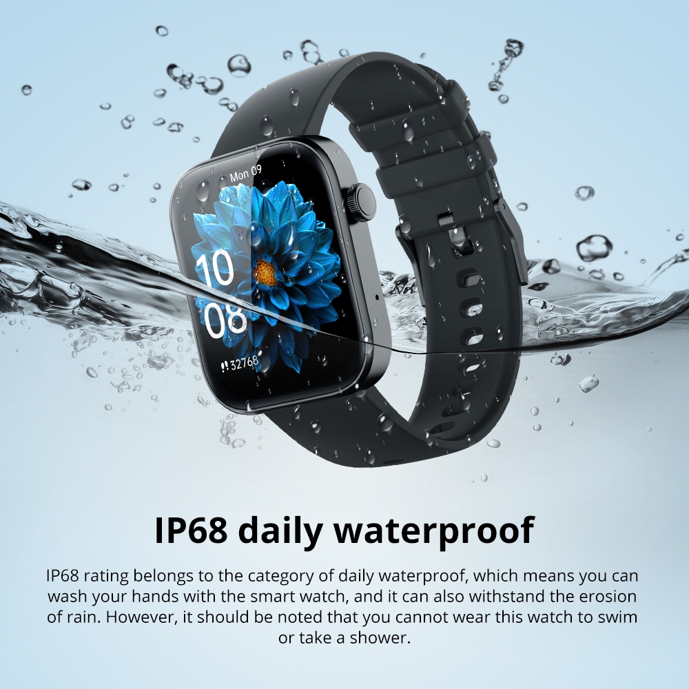 COLMI P71 Smart Watch Women Bluetooth Calling IP68 Waterproof Long Battery Life Blood Pressure Calculator - Image 5