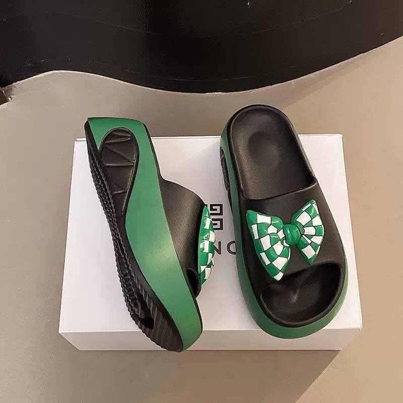 9CM EVA Women Wedge Sandals Increase Height Slippers For Women Anti-slip soft bottom Sandals#2325 - Image 3