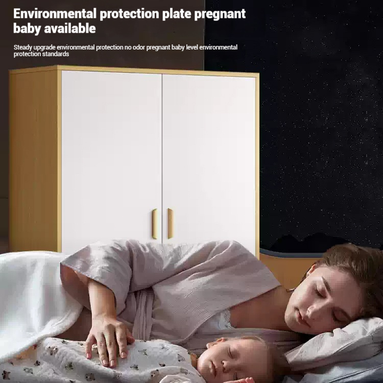 EXINHOME Cabinet For Clothes Wardrobe Small Home Bedroom Simple Modern Cabinet Storage Rental Room - Image 5