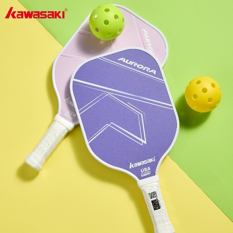 Kawasaki Pickleball Paddle GALAXY&AURORA 220g Fiberglass Pickle Racket For Beginners Attackting — view 2