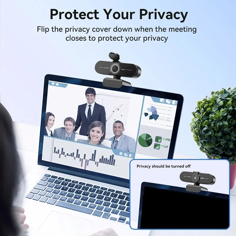 EMEET C60E 4K Webcam  | Fast AutoFocus | For Live Selling, Online Meeting, WFH | 4K, 1080p@60fps - Image 4